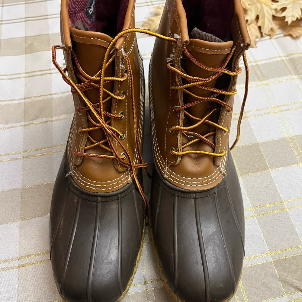 L.L. Bean Men's Two-Tone Duck Boots